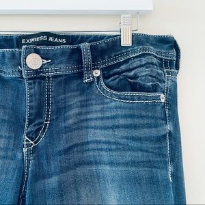Express Skinny Stella Low Rise Jeans